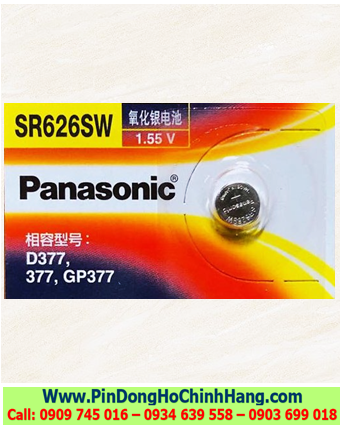 Pin Panasonic SR626SW, 377